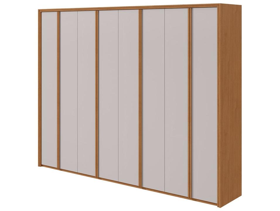 Guarda-roupa Casal 6 Gavetas 8 Portas Móveis Lopas Ergon - 6