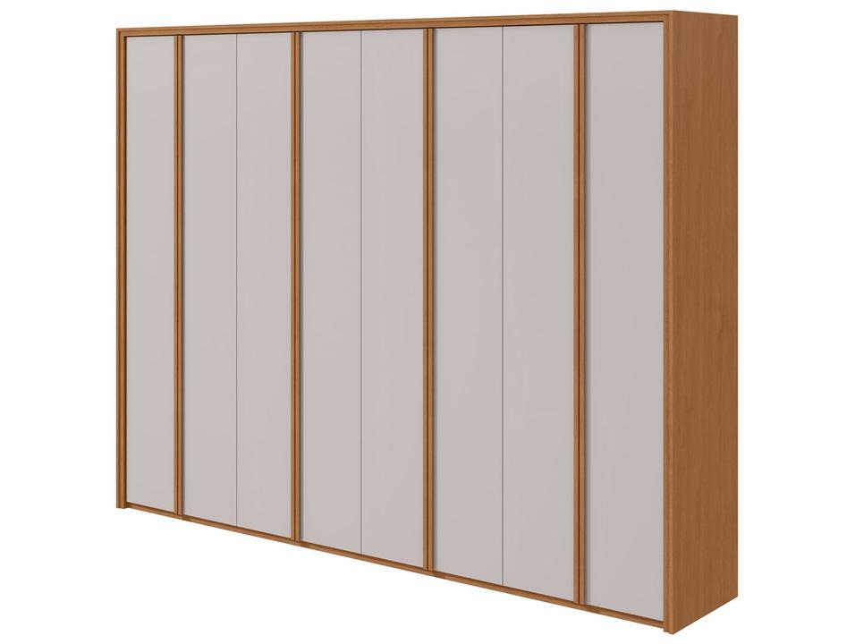 Guarda-roupa Casal 6 Gavetas 8 Portas Móveis Lopas Ergon - 6