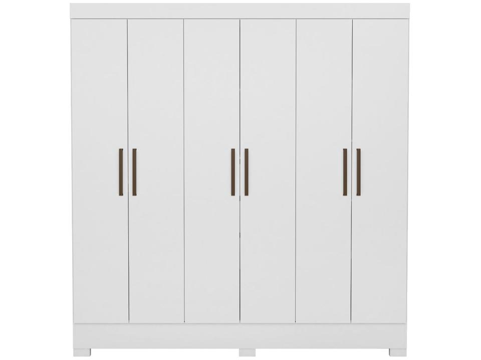 Guarda-roupa Casal 6 Portas 3 Gavetas Demóbile Prático - 9