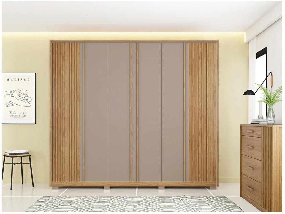 Guarda-roupa Casal 6 Portas 4 Gavetas Caemmun Apollo - 5