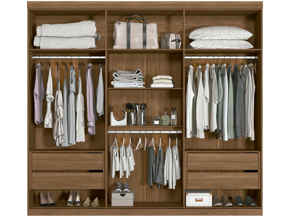 Guarda-roupa Casal 6 Portas 4 Gavetas - 3
