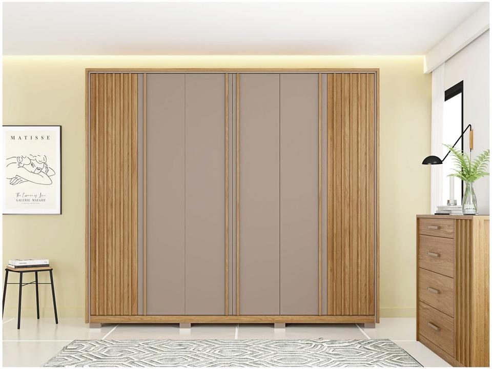 Guarda-roupa Casal 6 Portas 6 Gavetas Caemmun Apollo - 4