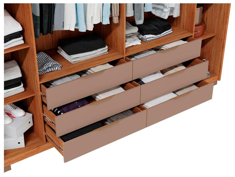 Guarda-roupa Casal 6 Portas 6 Gavetas - 7