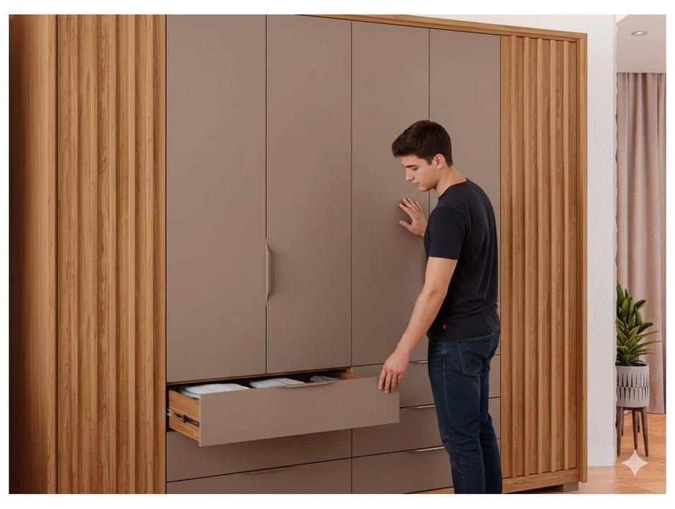 Guarda-roupa Casal 6 Portas 6 Gavetas - 1