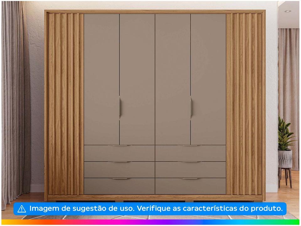 Guarda-roupa Casal 6 Portas 6 Gavetas - 3