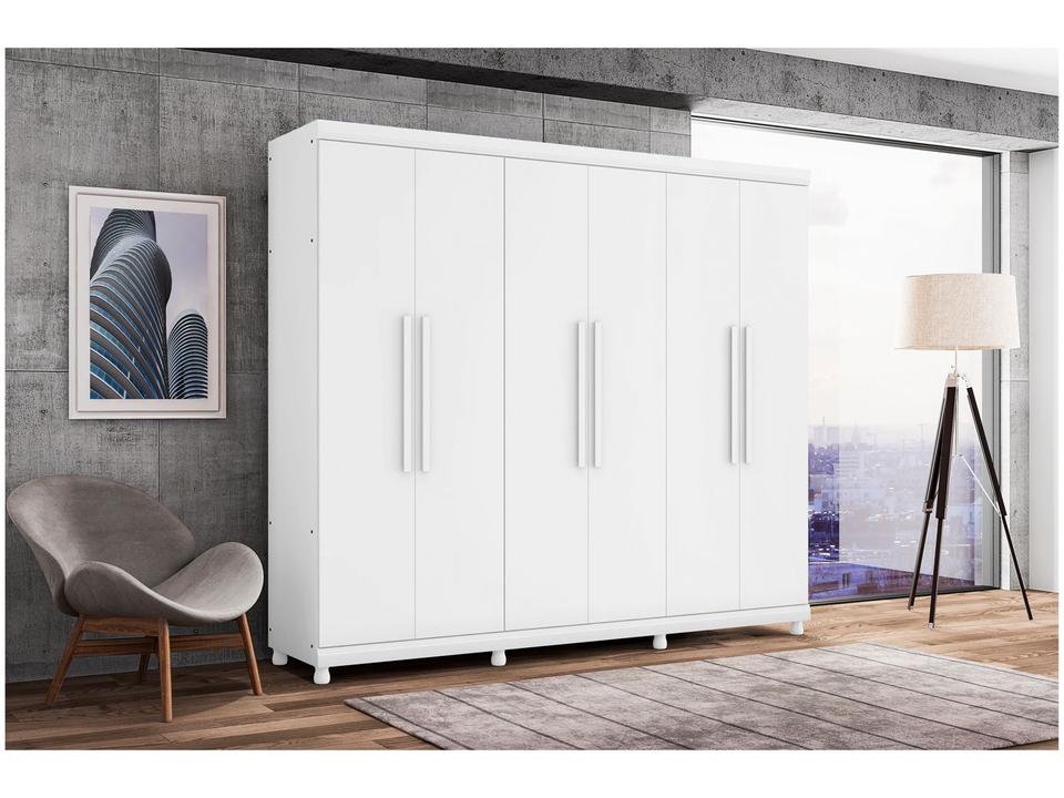 Guarda-roupa Casal 6 Portas Lanza Antares - 1