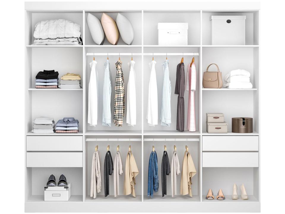 Guarda-roupa Casal 8 Portas 4 Gavetas Araplac 1684 - 4