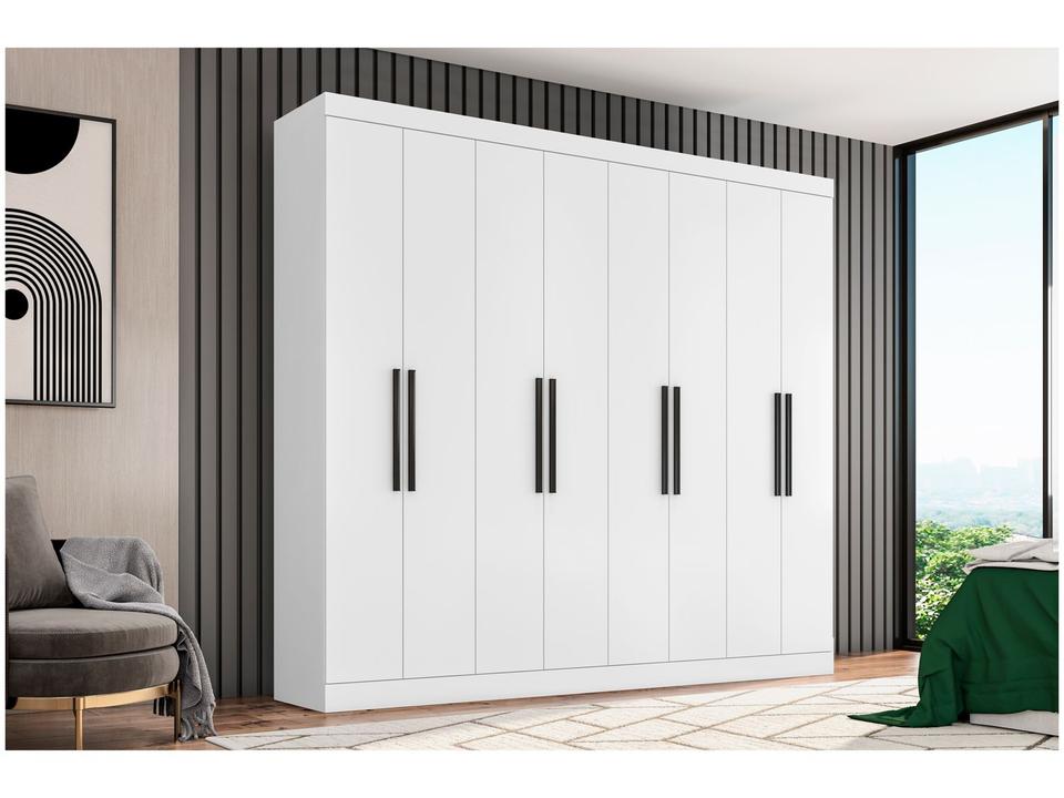 Guarda-roupa Casal 8 Portas 4 Gavetas Araplac 1684 - 3