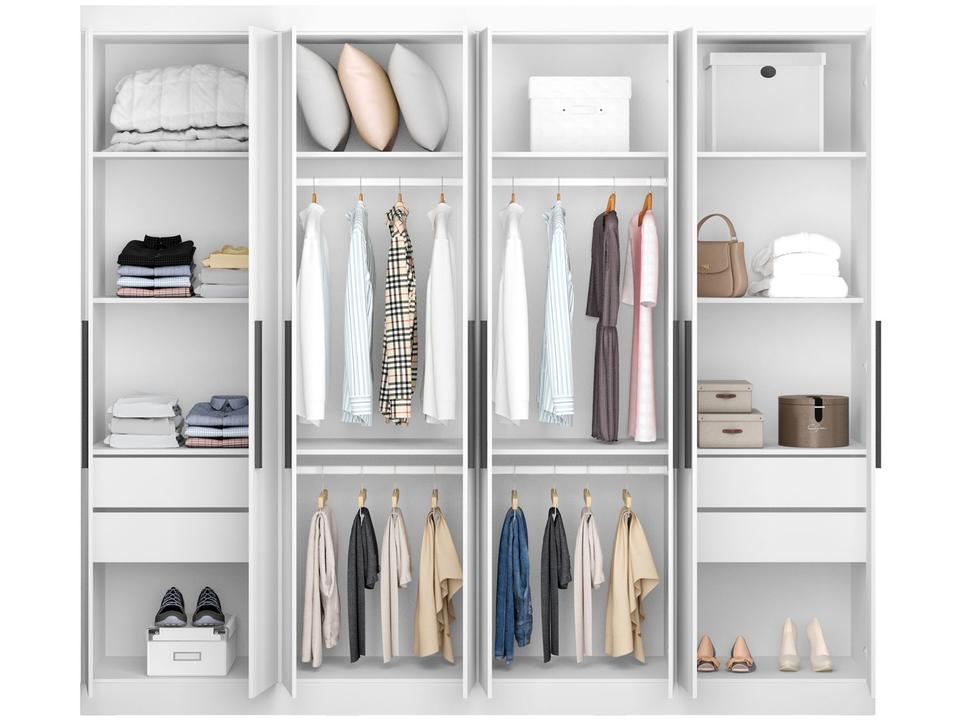 Guarda-roupa Casal 8 Portas 4 Gavetas Araplac 1684 - 5