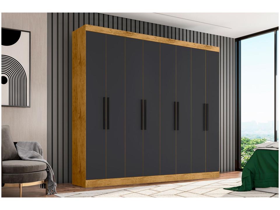 Guarda-roupa Casal 8 Portas 4 Gavetas - 3