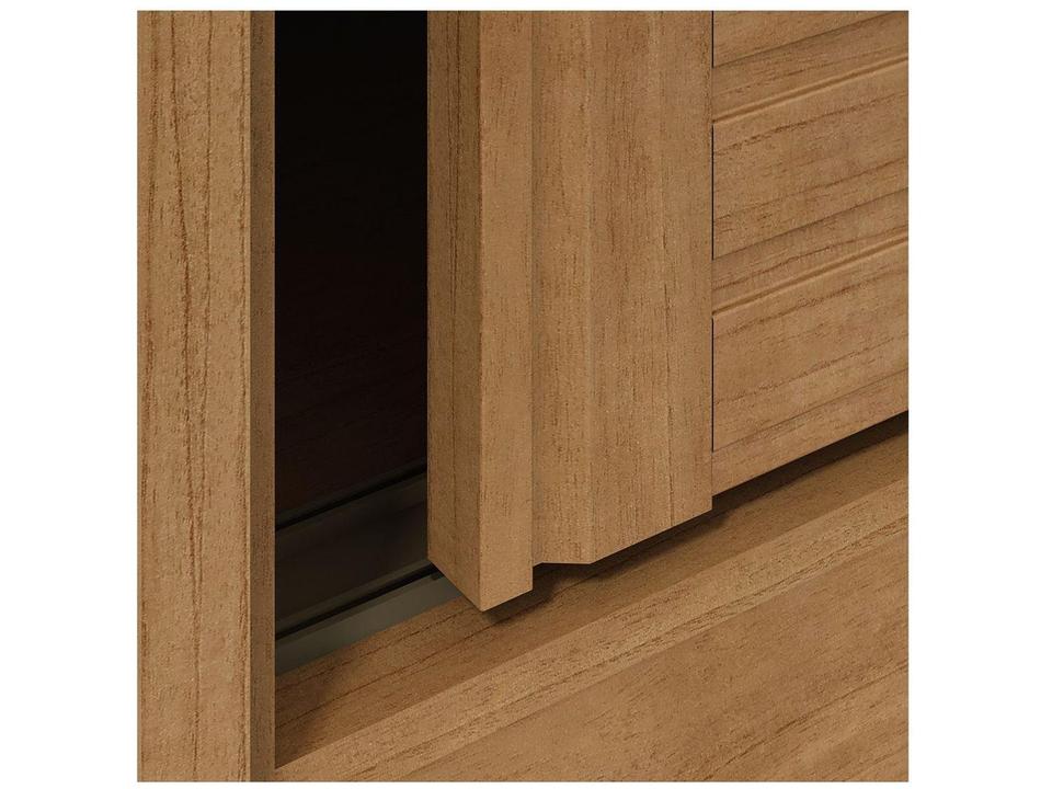 Guarda-roupa Casal com Espelho 2 Portas de Correr 6 Gavetas Caemmun Toronto - 8