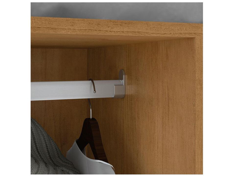 Guarda-roupa Casal com Espelho 2 Portas de Correr 6 Gavetas Caemmun Toronto - 11