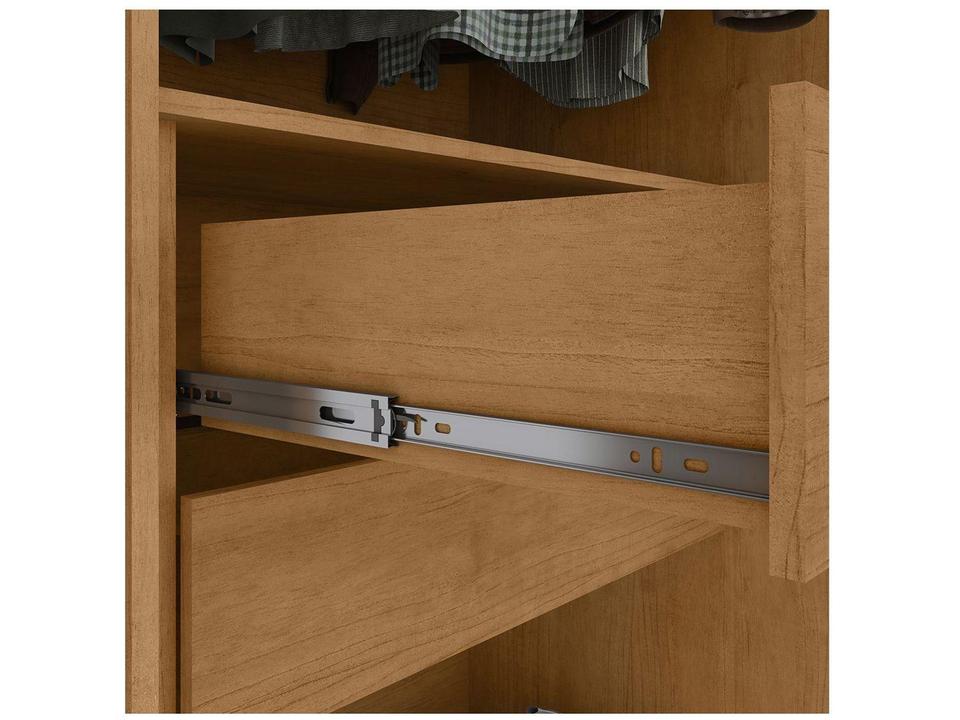 Guarda-roupa Casal com Espelho 2 Portas de Correr 6 Gavetas Caemmun Toronto - 9