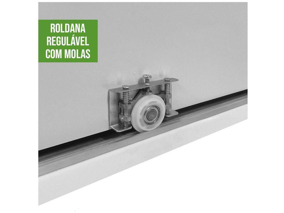 Guarda-roupa Casal com Espelho 3 Portas 6 Gavetas Caemmun Spazio - 9