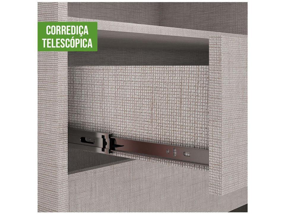 Guarda-roupa Casal com Espelho 3 Portas 6 Gavetas Caemmun Spazio - 6