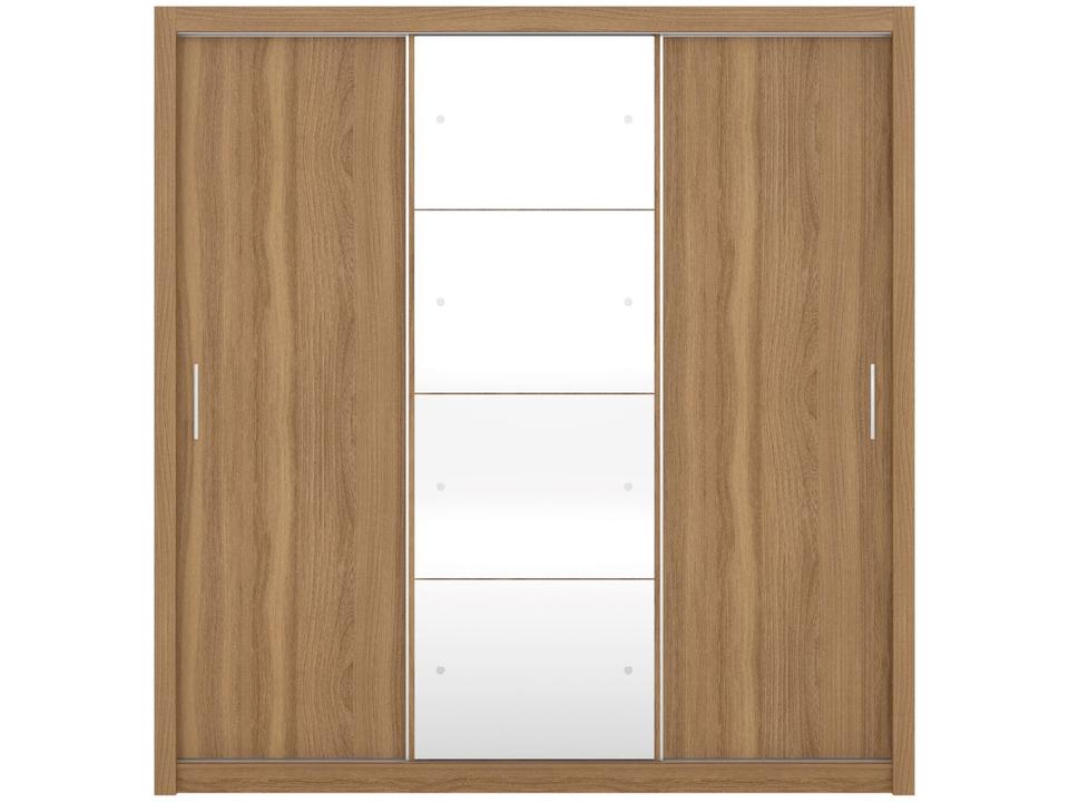 Guarda-roupa Casal com Espelho 3 Portas de Correr 2 Gavetas Demóbile Residence Flex - 15
