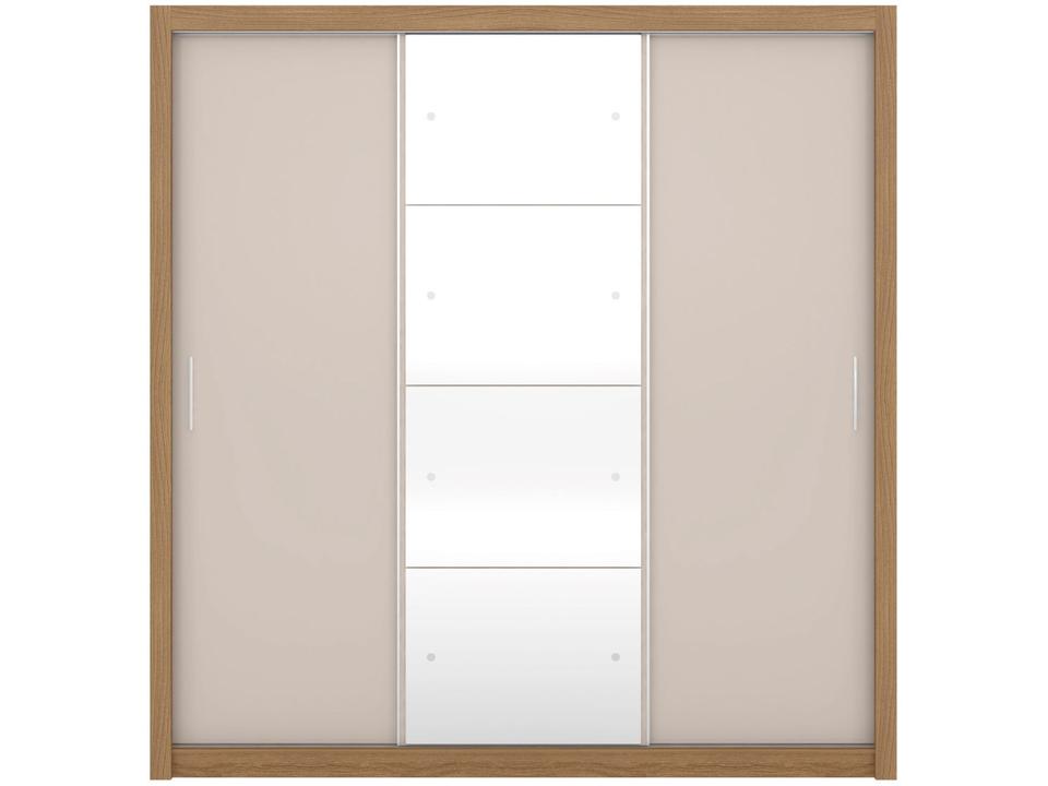 Guarda-roupa Casal com Espelho 3 Portas de Correr 2 Gavetas Demóbile Residence Flex - 16