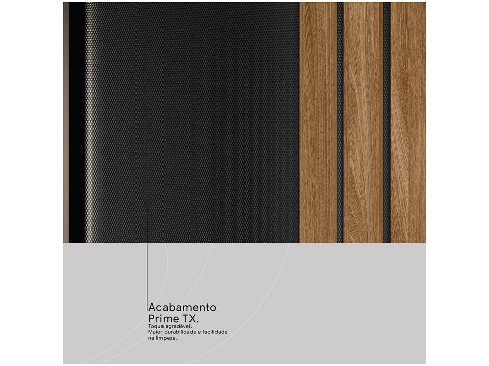 Guarda-roupa Casal com Espelho 3 Portas de Correr 6 Gavetas Demóbile Lille - 8