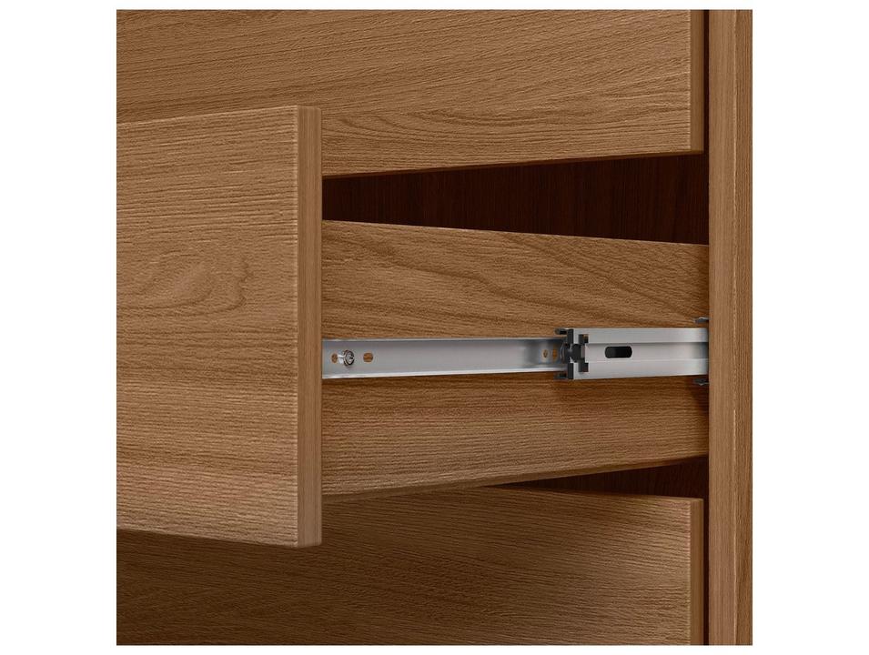 Guarda-roupa Casal com Espelho 4 Gavetas 10 Portas Moval Móveis Crystal Alasca - 3