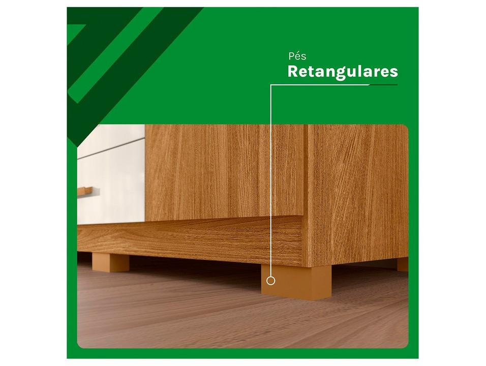 Guarda-roupa Casal com Espelho 6 Gavetas 6 Portas Moval França - 5