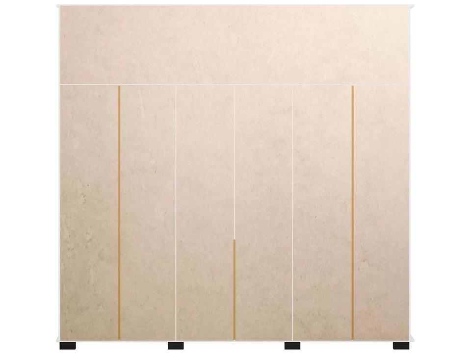 Guarda-roupa Casal com Espelho 6 Portas Araplac Malu - 10