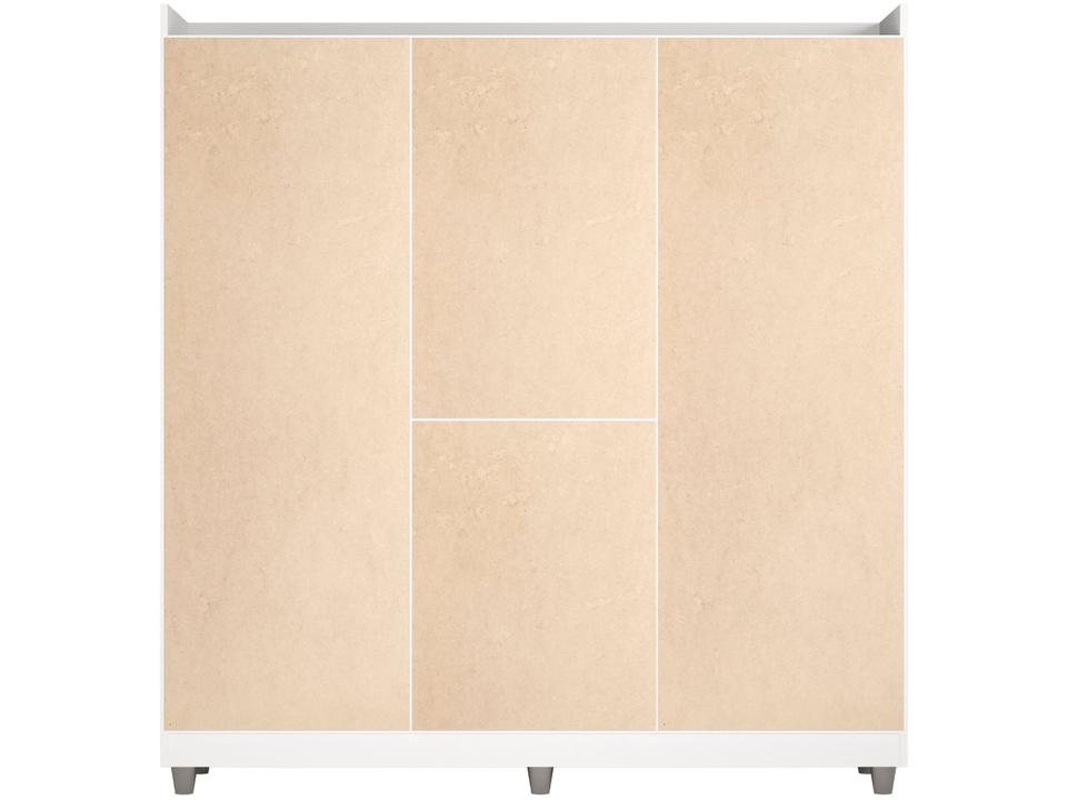 Guarda-roupa com Espelho 4 Portas 4 Gavetas Araplac Pequim - 14