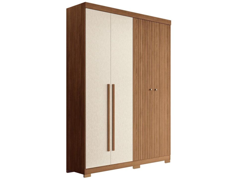 Guarda-roupa Solteiro 4 Portas 2 Gavetas - 9