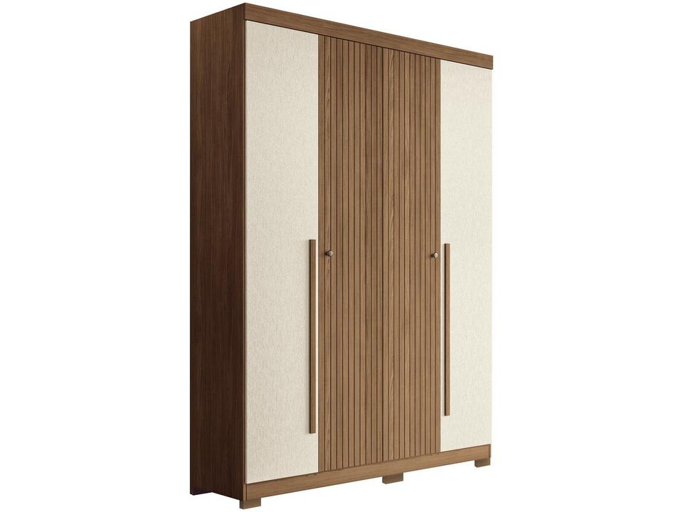 Guarda-roupa Solteiro 4 Portas 2 Gavetas - 7