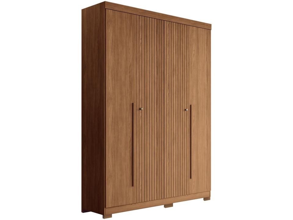 Guarda-roupa Solteiro 4 Portas 2 Gavetas - 9