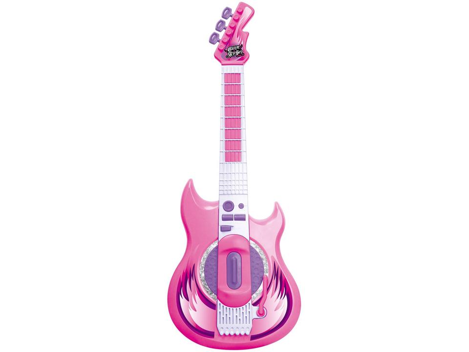 Guitarra de Brinquedo com Microfone Hora do Show - Rockstar Zoop Toys - 1