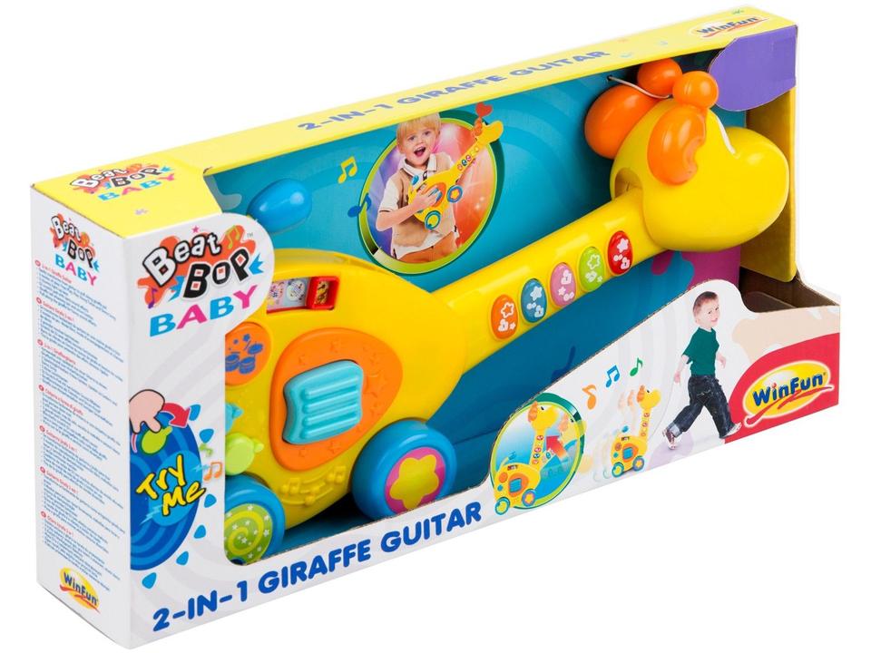 Guitarra de Brinquedo Girafa 2 em 1 Winfun - 3