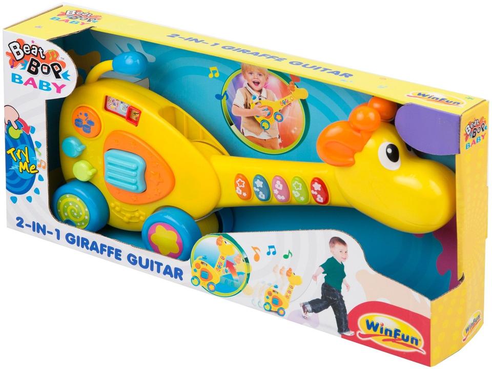 Guitarra de Brinquedo Girafa 2 em 1 Winfun - 1