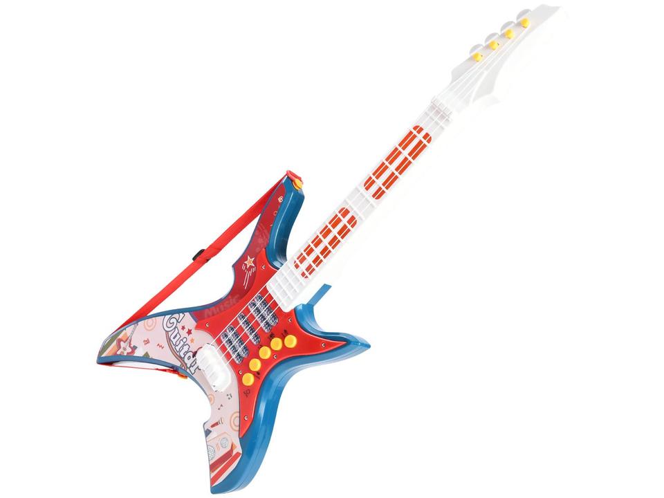 Guitarra de Brinquedo Rock Show Lulie Music - 1