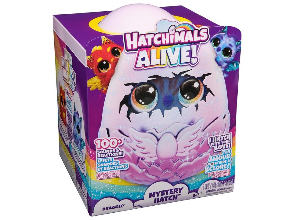 Hatchimals Alive Dragão Spin Master - 13