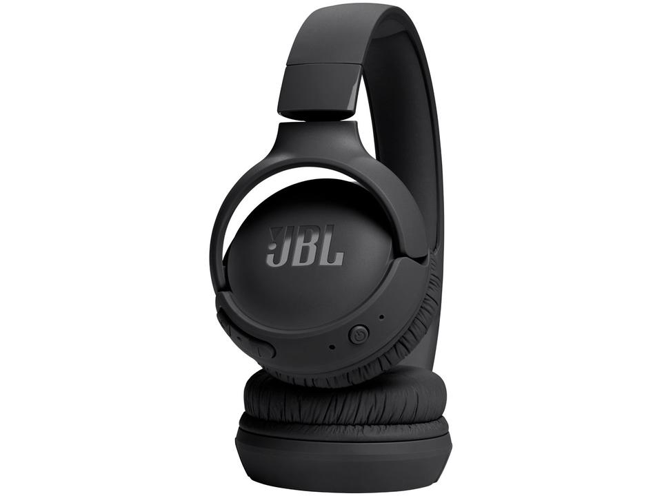 Headphone Bluetooth JBL Tune 520 com Microfone - Preto - 4