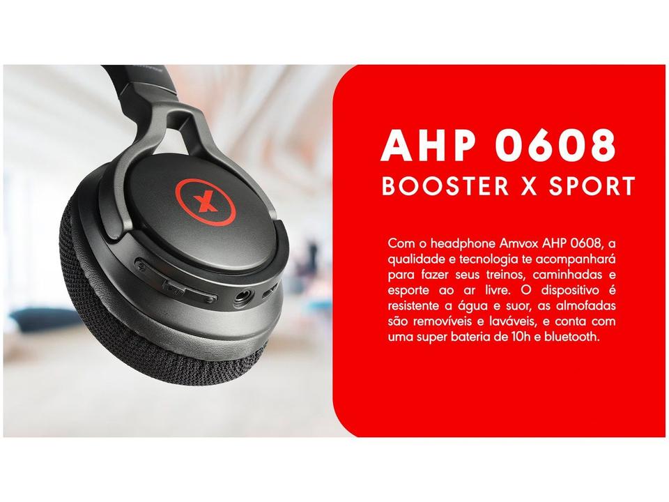 Headphone Esportivo Bluetooth Amvox - 6