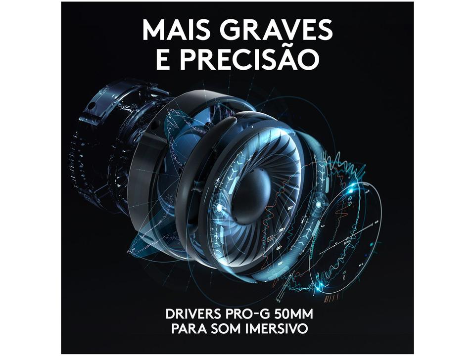 Headset Gamer Logitech G635 PC MAC PS4 Xbox One P2 - 8