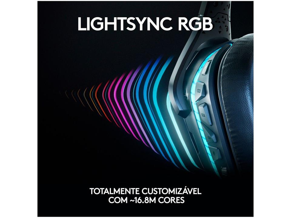 Headset Gamer Logitech G635 PC MAC PS4 Xbox One P2 - 10