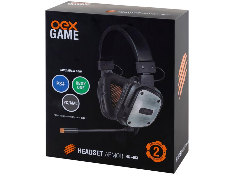 Headset Gamer OEX Game PS4 Armor HS403 - 10