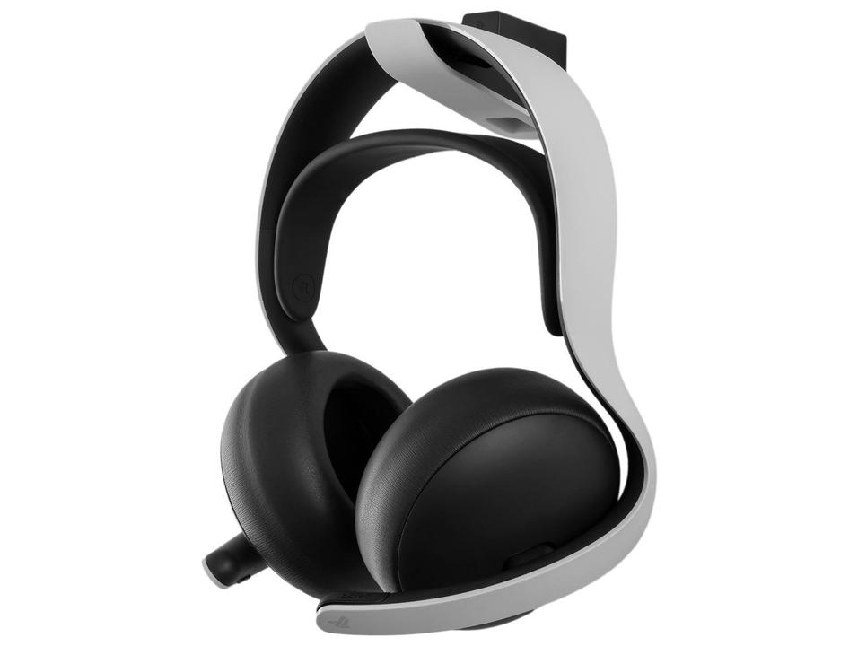 Headset Gamer Sony PlayStation Pulse Elite Sem fio para PS5 USB e P2 Branco - 5