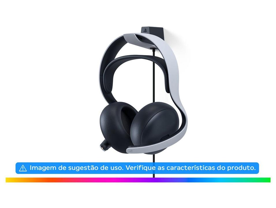 Headset Gamer Sony PlayStation Pulse Elite Sem fio para PS5 USB e P2 Branco - 2