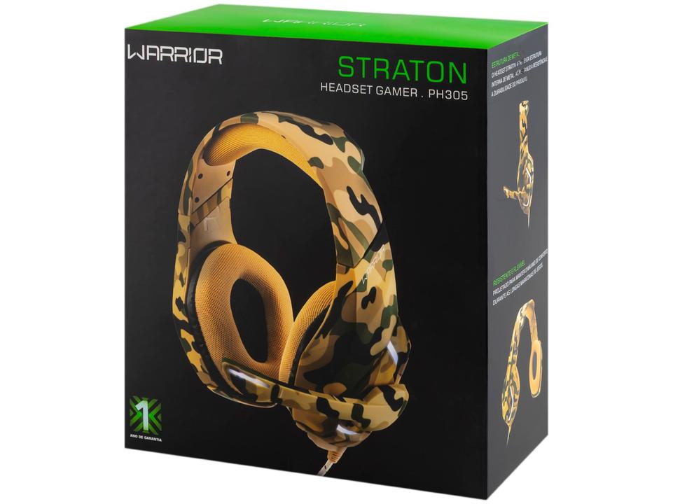 Headset Gamer Warrior Straton USB - 9