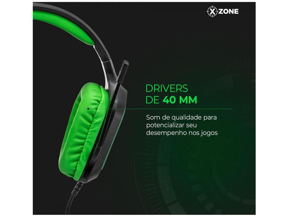 Headset Gamer XZONE GHS-02 - para PC Xbox PS4 Smartphone - 15
