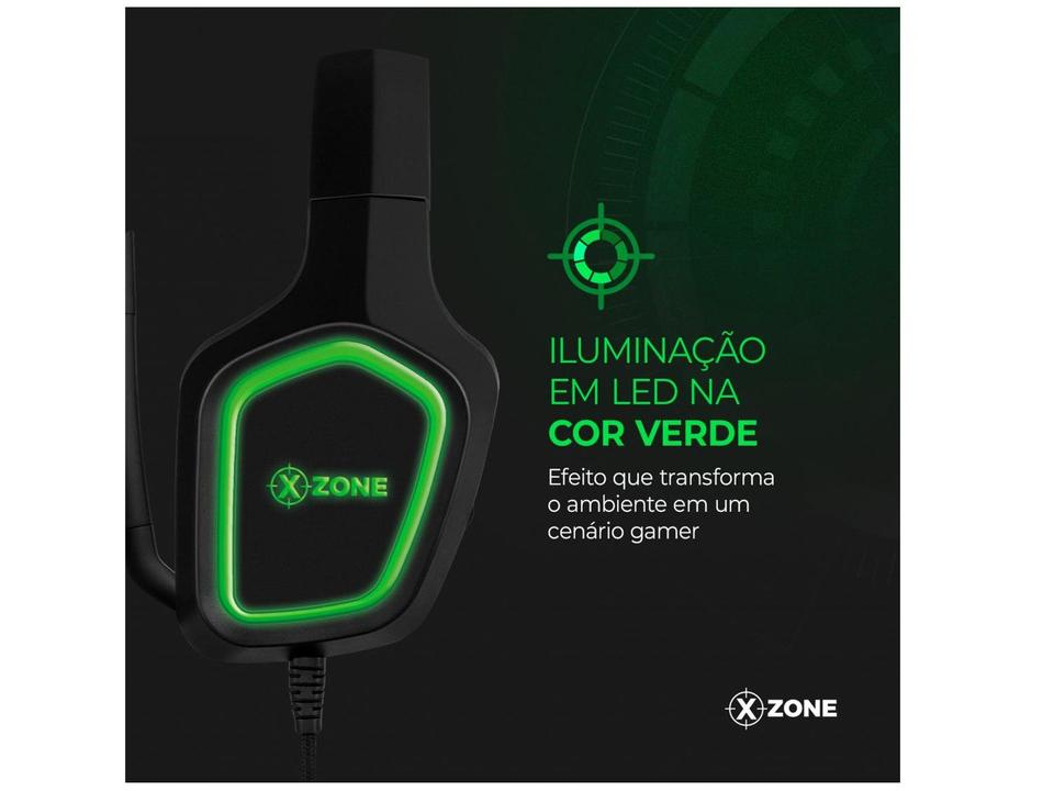 Headset Gamer XZONE GHS-02 - para PC Xbox PS4 Smartphone - 18