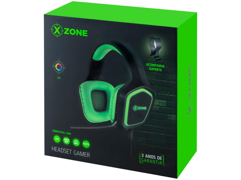 Headset Gamer XZONE GHS-02 - para PC Xbox PS4 Smartphone - 12