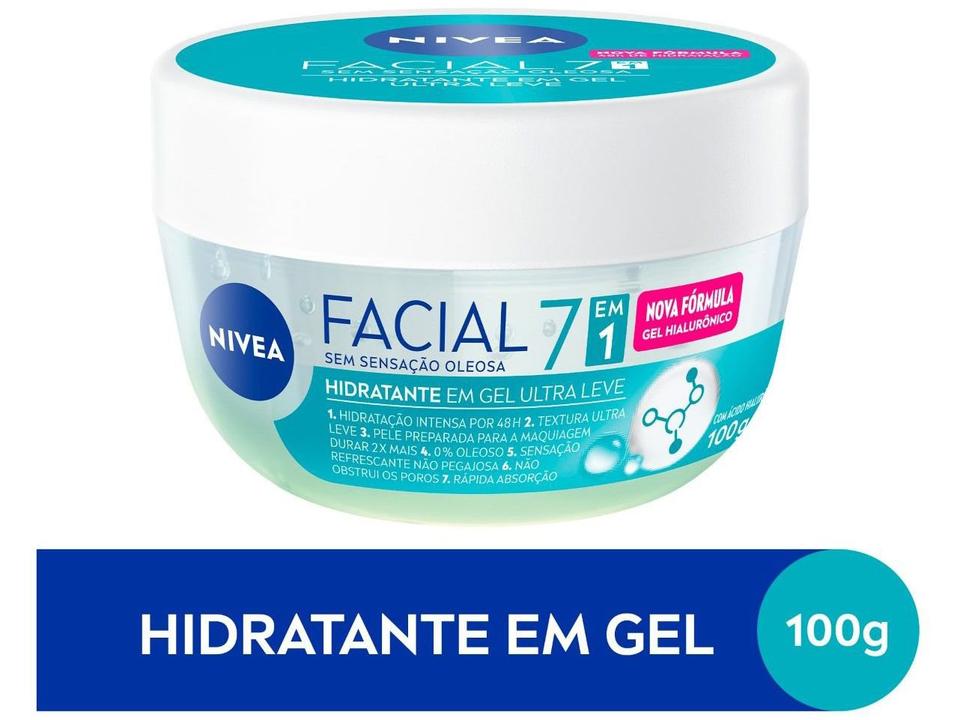 Hidratante Facial em Gel NIVEA Ultraleve 7 em 1 100g - 1