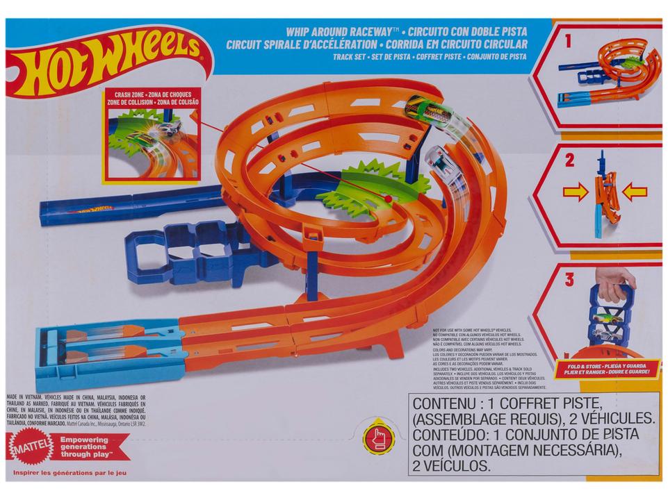 Hot Wheels Circuito Giro Veloz - 10
