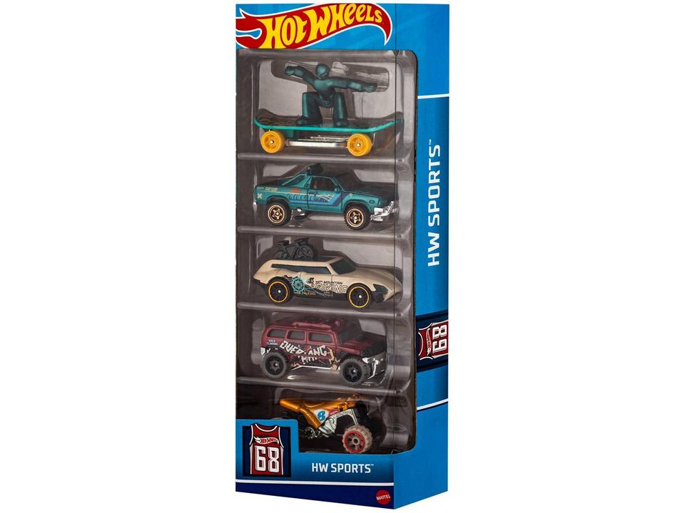 Hot Wheels Hot Wheels Die Cast Pacote Surpresa 5 Carros - 12