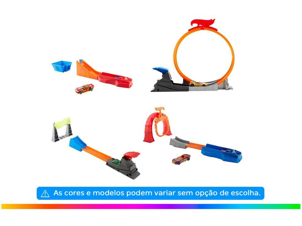 Hot Wheels Pista de Brinquedo Hot Wheels Classic Stunt Set Sort - 1