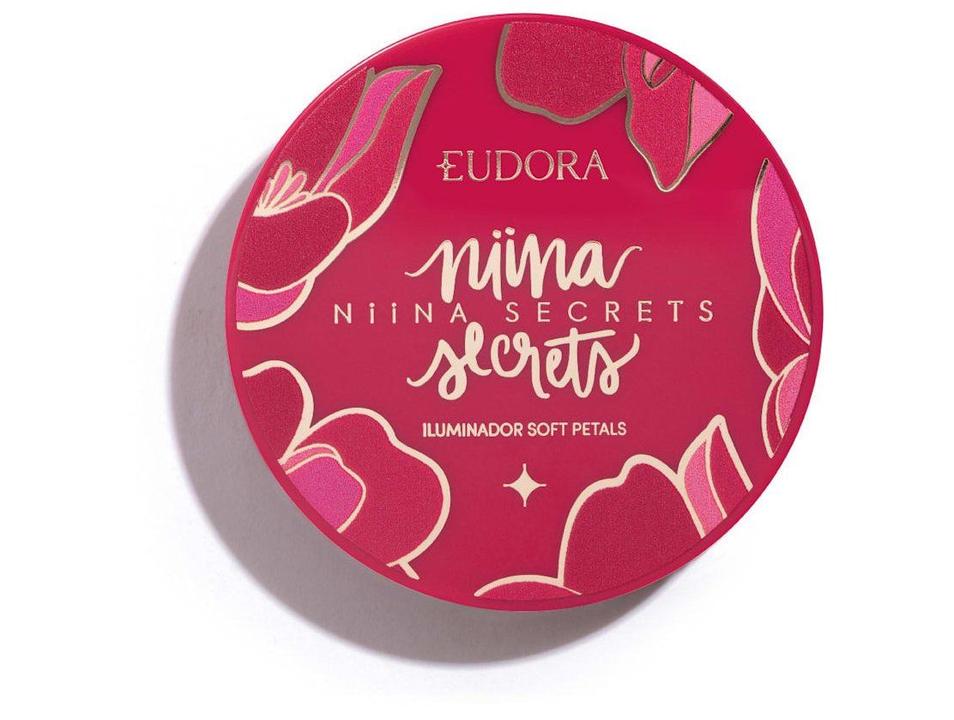 Iluminador Facial Eudora Rosa Suave Niina Secrets Soft Petals 3g - 6